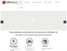 Tablet Screenshot of ctz.com.br